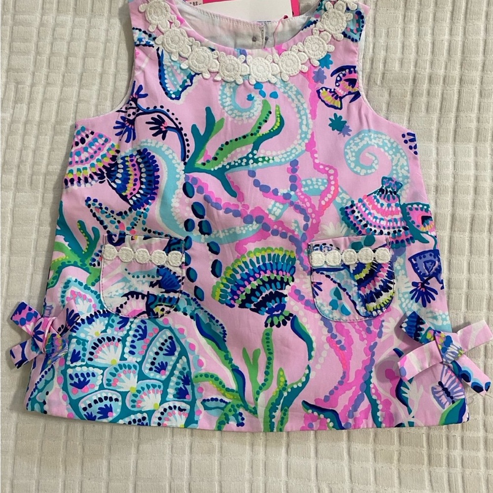 NWT Lilly Pulitzer Baby Shift with Bloomers 3-6 months